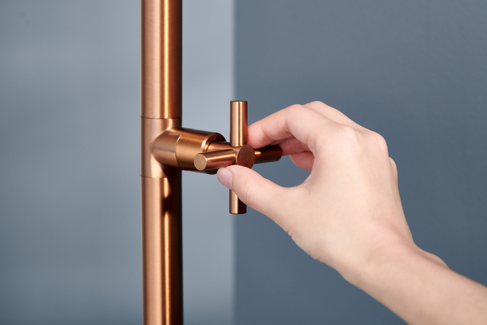 Utedusch Kallvatten Koppar Ø200 mm